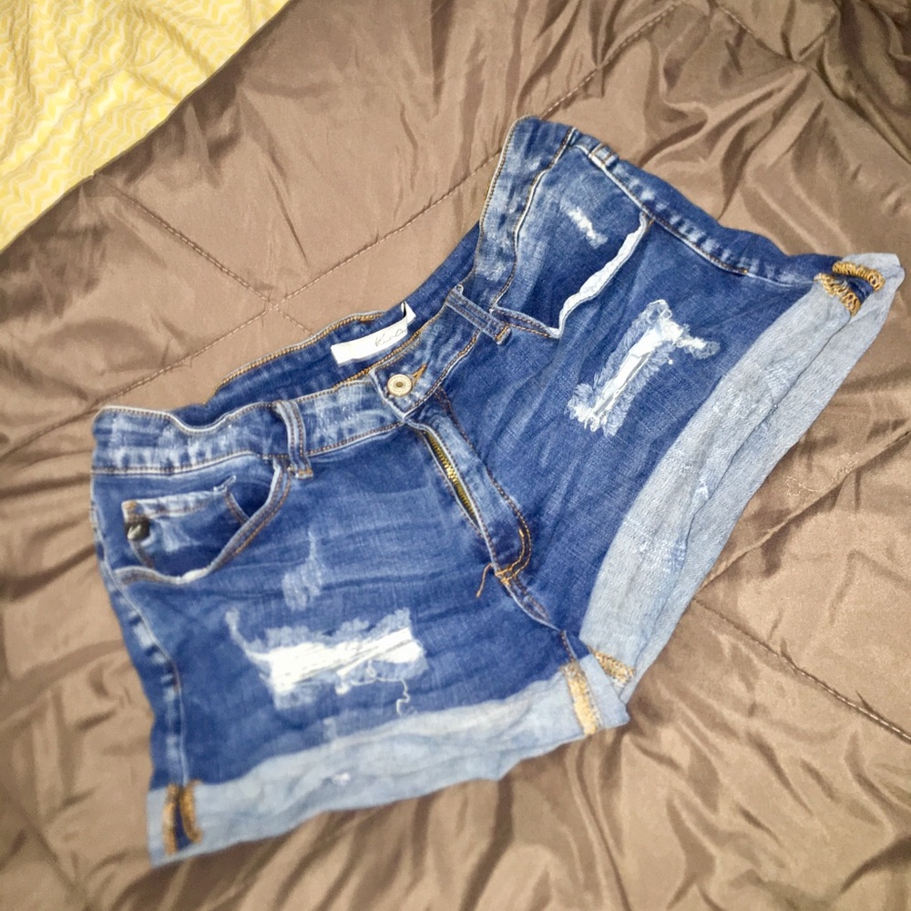 Jean shorts